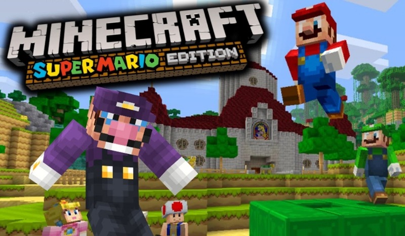 Minecraft Super Mario