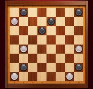 Tabuleiro do jogo Checkers Legend