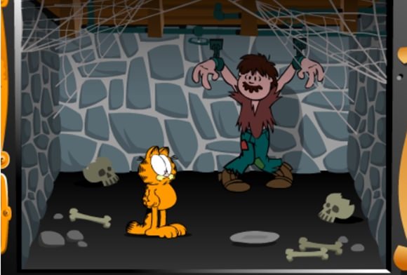 garfield game friv